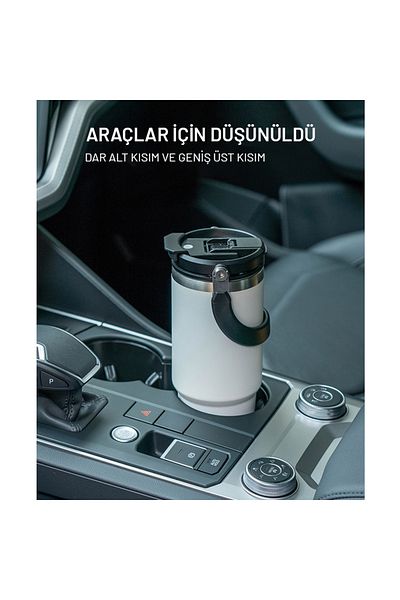 Tyeso Dailyneed Thermos Vacuum Stainless Steel 600 ml White
