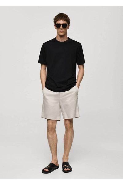 MANGO Man 100% bavlna Slim-Fit tričko