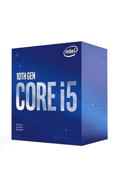 Intel كور I5 10400f 12 ميجابايت 6 كور VGA بدون 1200 بكسل 65 وات مع مروحة محاصر