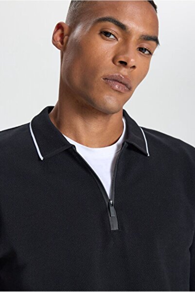 ALTINYILDIZ CLASSICS 100% памучна тениска с дълъг ръкав и вталена кройка