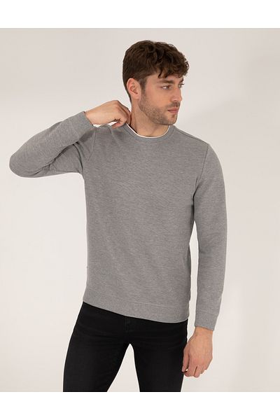 Pierre Cardin Hanorac Gri Melange 50270660-VR086