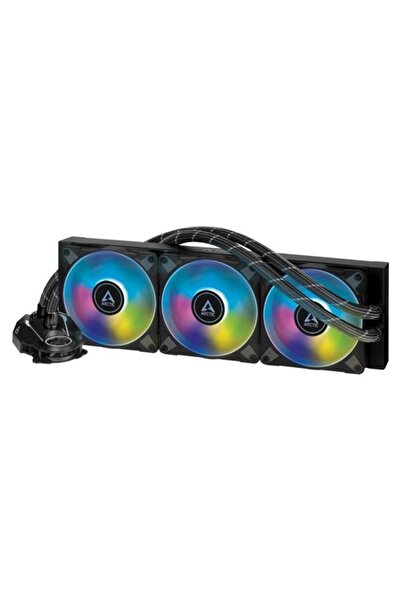 Arctic   مبرد سائل 360 A-RGB Intel-Amd مدعوم من PWM Liquid Cooler