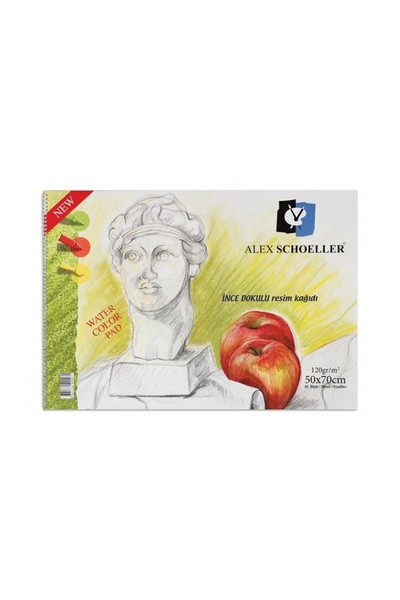 Alex Schoeller Spiralli Resim Defteri 50x70 120g 20 Yp.