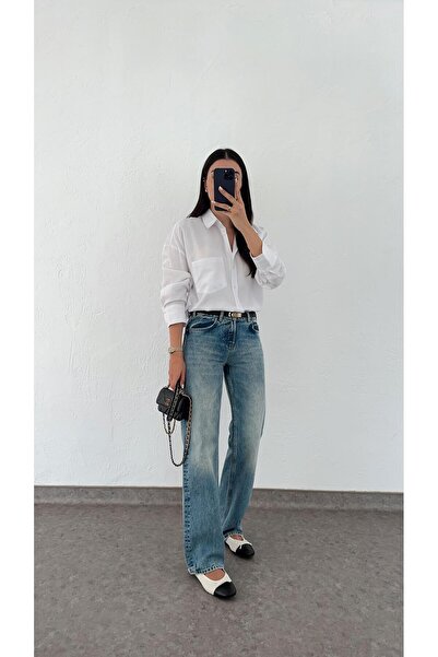 HAZELANNA Antique Dark Jeans