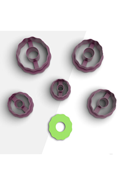 flament aşk Organic Shape Polymer Clay Mold, Earring Mold, Jewelry Mold, Clay...