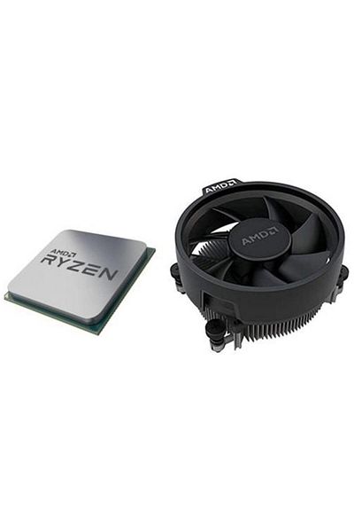 Amd Ryzen 5 5600 Tray 3.5Ghz (Turbo 4.4Ghz) 6 Core 12 Threads 35Mb Cache Am4 Processor Fanless