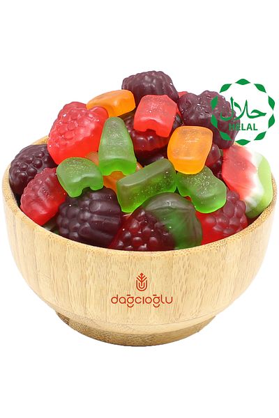 Dağcıoğlu Mixed Fruit Jelly Beans 1 kg