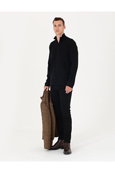 Pierre Cardin Siyah Regular Fit Sweatshirt 50275986-VR046