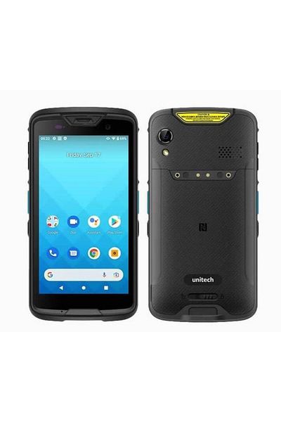 Arey Unıtech 5.0 Ea520 Wlan (2D) Qr Code Android 11 Handheld Terminal 4Gb Ram/64Gb