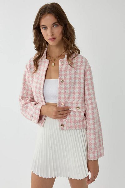 Hiccup Tweed Regular Fit Jacket