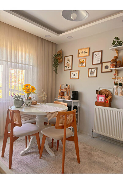 Alaylı Mobilya Koltuk Döşeme ZİON AHŞAP MASA TAKIMI - BABA AYAK YEMEK MASASI ...