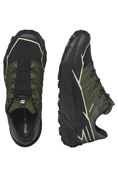 Salomon 473834 Thundercross Goretex Ayakkabı HAKİ-SİYAH