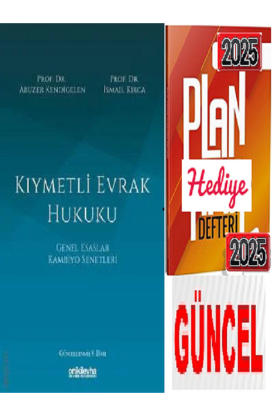On İki Levha Yayıncılık Kıymetli Evrak Hukuku - Abuzer Kendigelen , Ismail Kı...