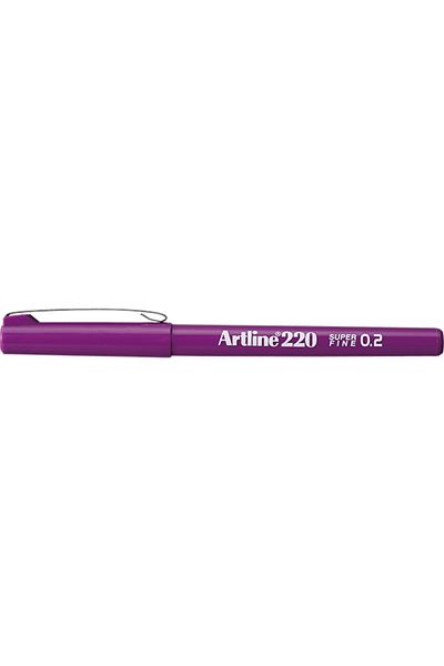 artline 220 Super Fine 0.2mm Keçe Uçlu Kalem Magenta
