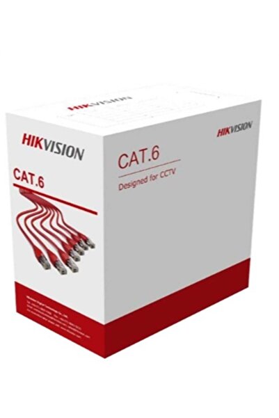 Hikvision كابل نحاسي DS-1LN6U-G CAT6 UTP LSZH بطول 305 متر