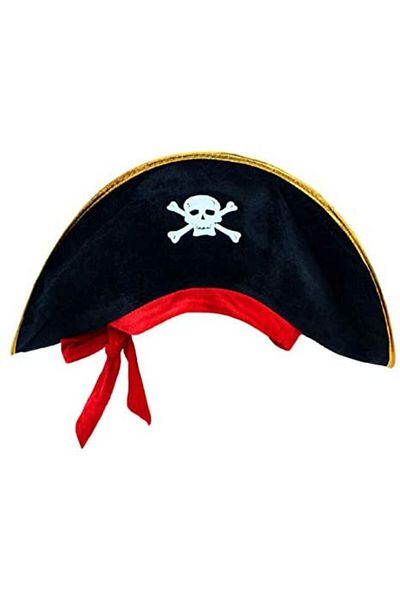nuit dose Captain Jack Velvet Kids Boy Pirate Hat