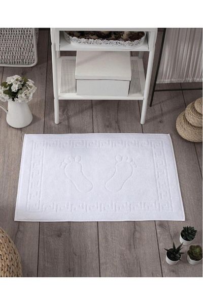 TİCARETSEPETİM Soft Cotton 6-Piece Foot Towel 250gr