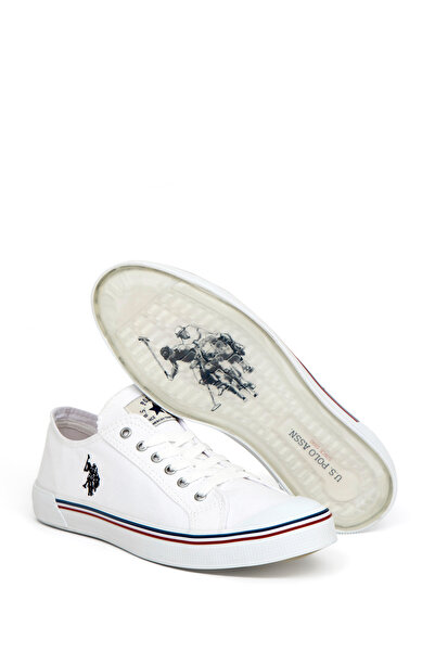 U.S. Polo Assn. Ανδρικά Αθλητικά Παπούτσια Λευκά 50286680-VR013