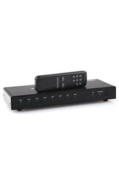 BSD Dark DK-HD-SW8X1 Full HD 8 مدخل 1 مخرج HDMI Switch مع جهاز التحكم عن بعد ...