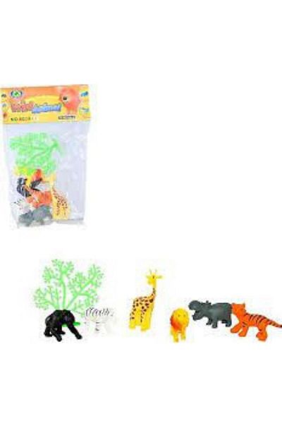 Angoravi Mini Wild Animals Play Set of 7