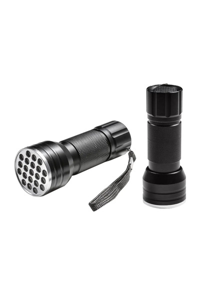 harry 2 Adet Uv Işınlı 21 Led Hayvan Dışkı Bakteri Para Kontrol Ultraviyole mor Işıklı Metal El Feneri