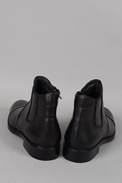 SEÇ KUNDURA Seç 1900 Hakiki Deri Erkek Bot Siyah