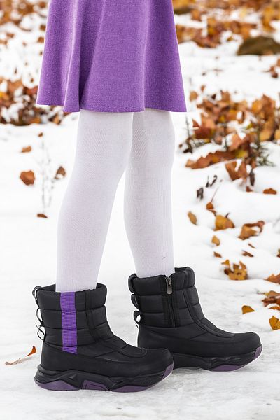 KARAMAZI Karamazı Kids Pablo Zippered Girls Snow Boots