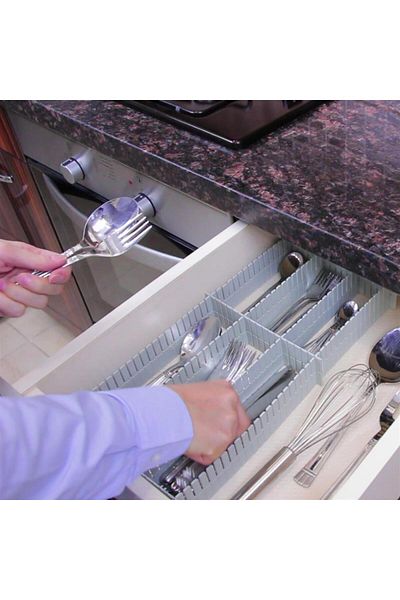 Myend Multi-Purpose Drawer Organizer, Jewelry Buckle Sock Organizer