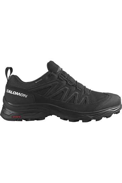 Salomon X Ward Leather Goretex Womens Walking Shoes Lastik Bağcıklı Su Geçirm...