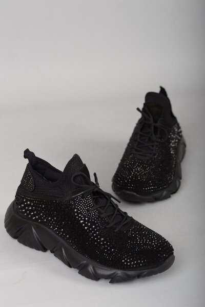 SEÇ KUNDURA SEÇ 66153 KAMEN ŽENSKE Patike CIPELE CRNE