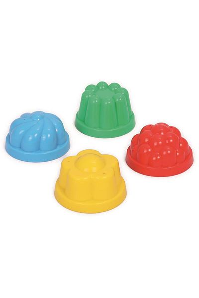 CEKAVE Set of 4 Decorative Sand Molded