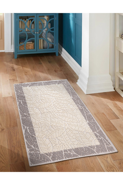WOOF HOME Koton Bukle Kilim Lateks Taban 50x80/60x100/80x120/80x150/120x180/160x240