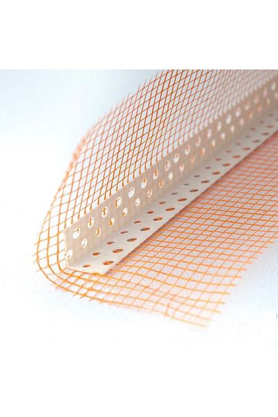 colezium PVC Mesh Corner Profile 2.5 Meters (25 Pieces)