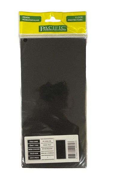 CEKAVE Pacific 6024 Bl Adhesive Felt 120 mm X 240 mm Black