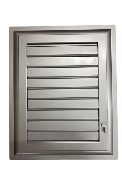 deryame Plastic Vent 65X65 Silver Bathroom WC Ventilation