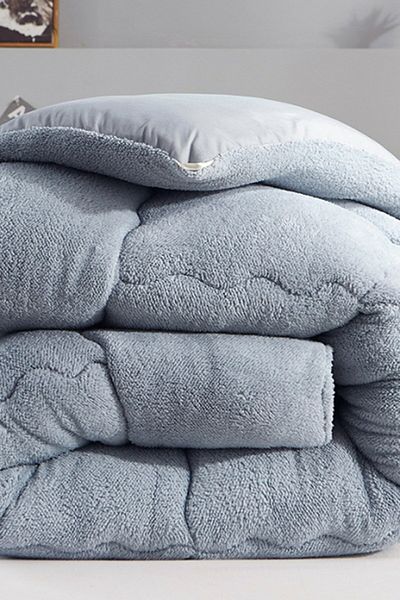 NAURA Concept Single Double Sided Ranforce Cotton Silicone Welsoft Quilt 155X215 cm