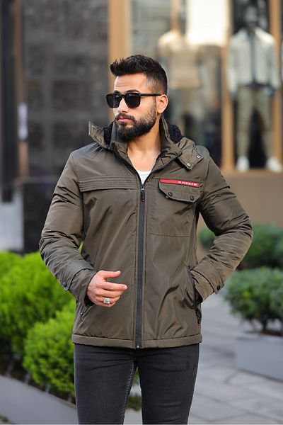 DOXGER Winter Jacket with Water Repellent Feature