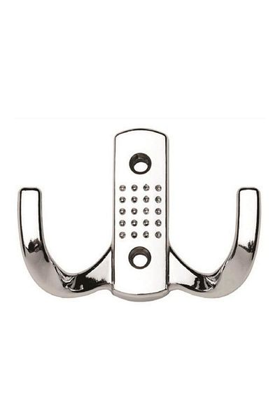 nuit dose Chrome Plated Dotted Coat Hangers 2 Pieces