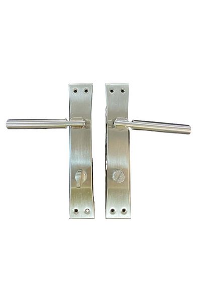 CEKAVE Sofuoglu Fırat Florya Nickel Satin WC Door Handle