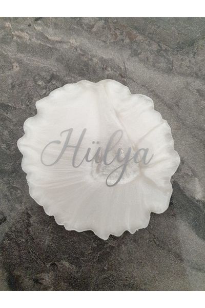 İsabella Accessories Δαχτυλίδι 7 εκ. - Αξεσουάρ δίσκου για δαχτυλίδι γάμου προσαρμοσμένο στο όνομά σας 2 τεμάχια