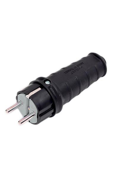 Angoravi Rubber 1 X 16 A Grounded Male Plug 220V