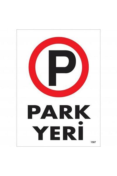 Wovna Parking Warning Sign 25x35 CODE:1587