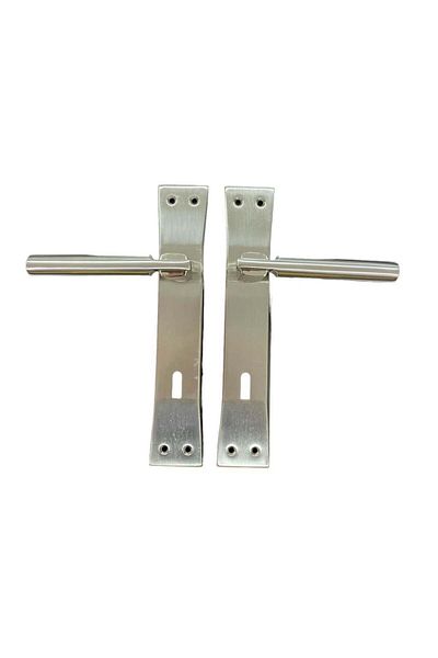 colezium Sofuoglu Fırat Florya Nickel Satin Room Door Handle
