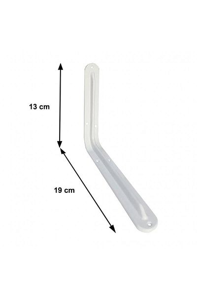 BilfolD Under Shelf 6x8 mm White