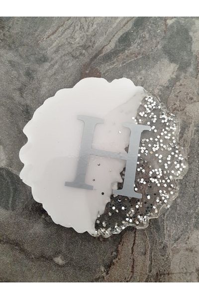 İsabella Accessories 2 τεμάχια Προσαρμοσμένο στο όνομά σας 7 εκ. Δαχτυλίδι Riser - Ring and Wedding Ring Riser Promise-Δίσκος αρραβώνων Αξεσουάρ