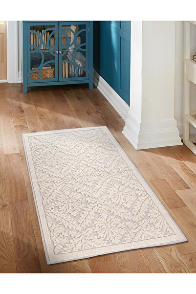 WOOF HOME Koton Bukle Kilim Lateks Taban 50x80/60x100/80x120/80x150/120x180/160x240