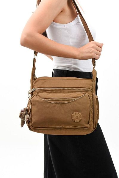 Baginn حقيبة كتف كلينكير قماش خفيف الوزن مقاوم للمطر 30*23 سم مناسبة للاستخدام اليومي