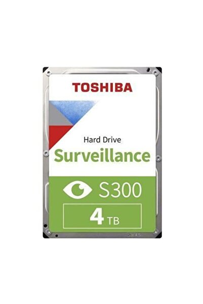 Toshiba 4 TB S300 3.5'' SURVEILLANCE HDD GÜVENLİK DİSKİ