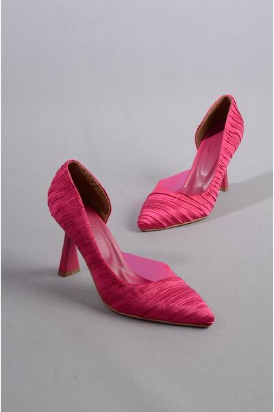 SEÇ KUNDURA Fuchsia SELECT 754 Stiletto - Transparent Detailed, 9cm