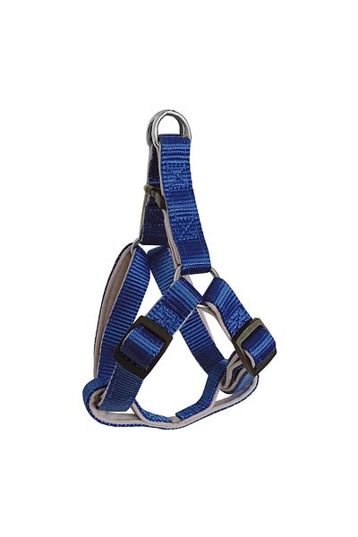 Angoravi Woven Dog Chest Collar Set with Walking Strap 52*73-110 cm Blue